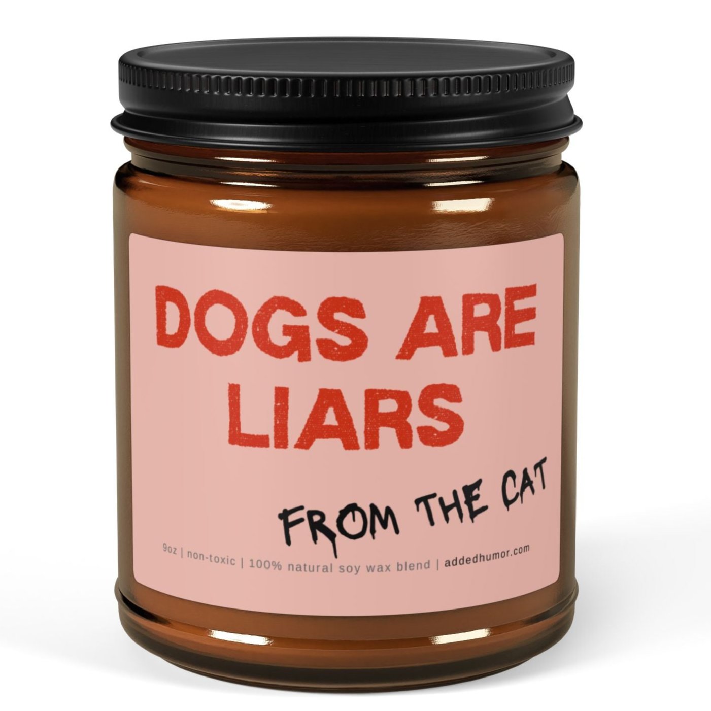 Dogs Are Liars 9oz Soy Wax Candle