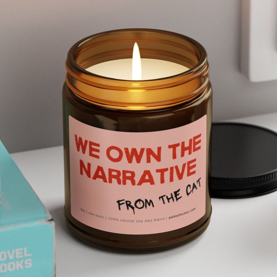 We Own The Narrative 9oz Soy Wax Candle