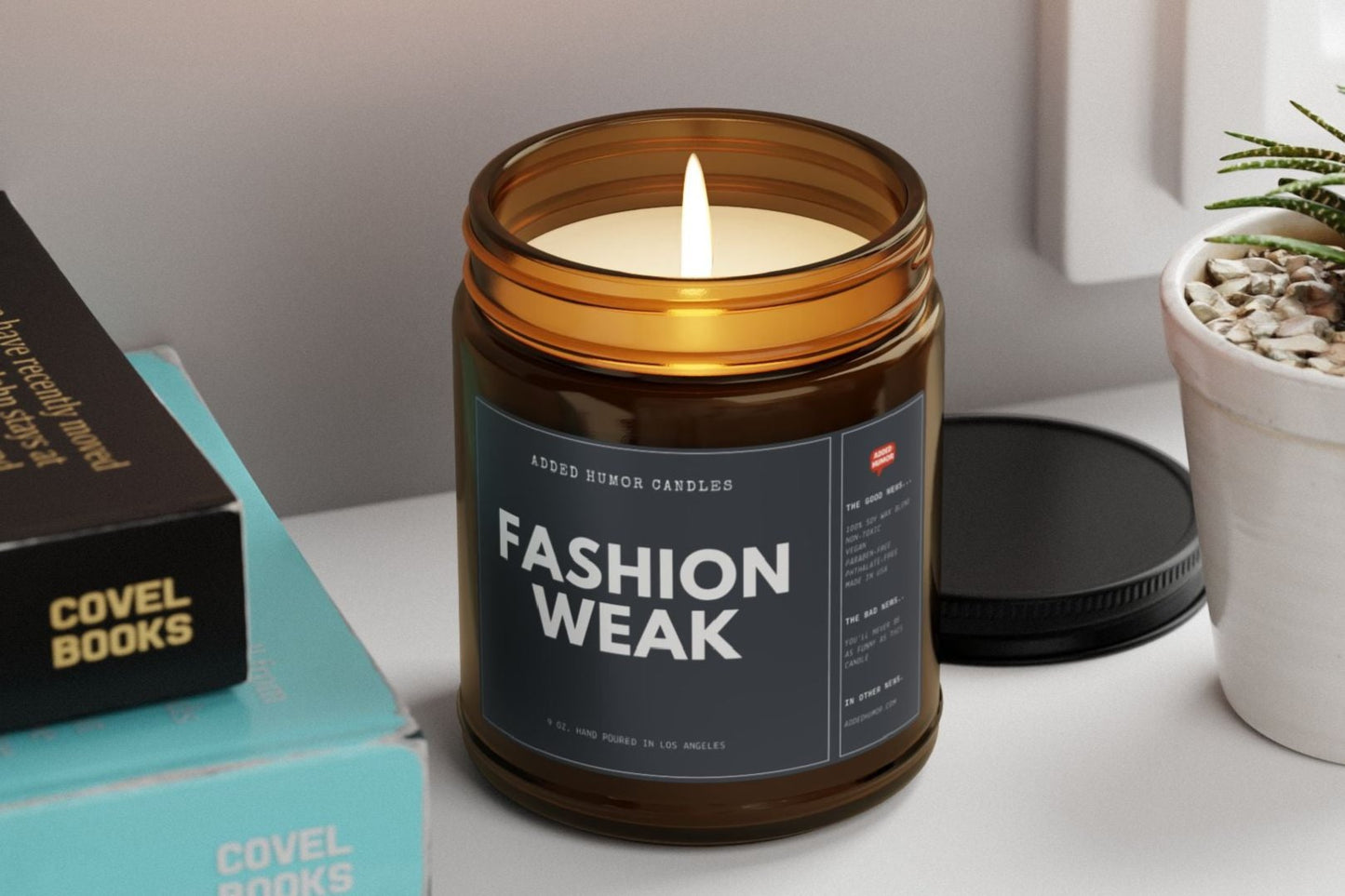 Fashion Weak 9oz Soy Wax Funny Candle