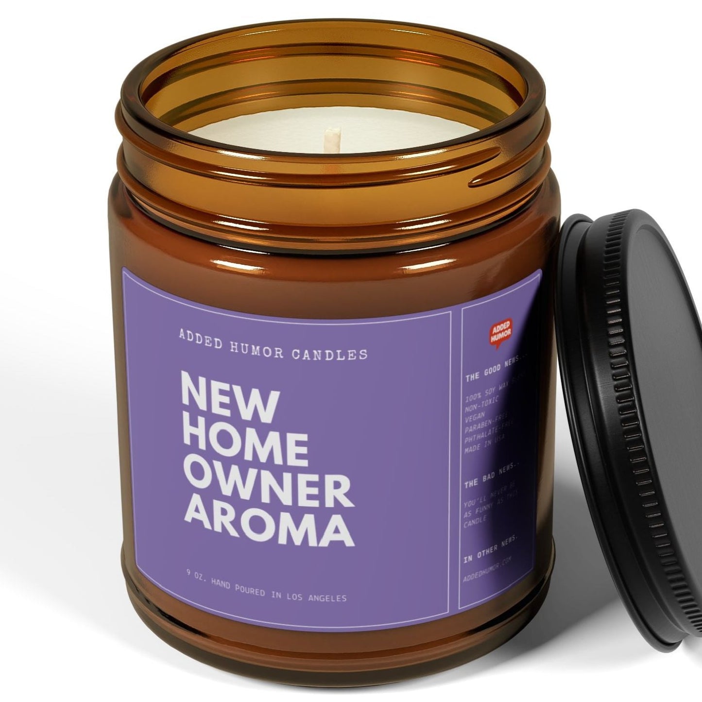 New Homeowner Aroma Soy Wax Scented Funny Candle