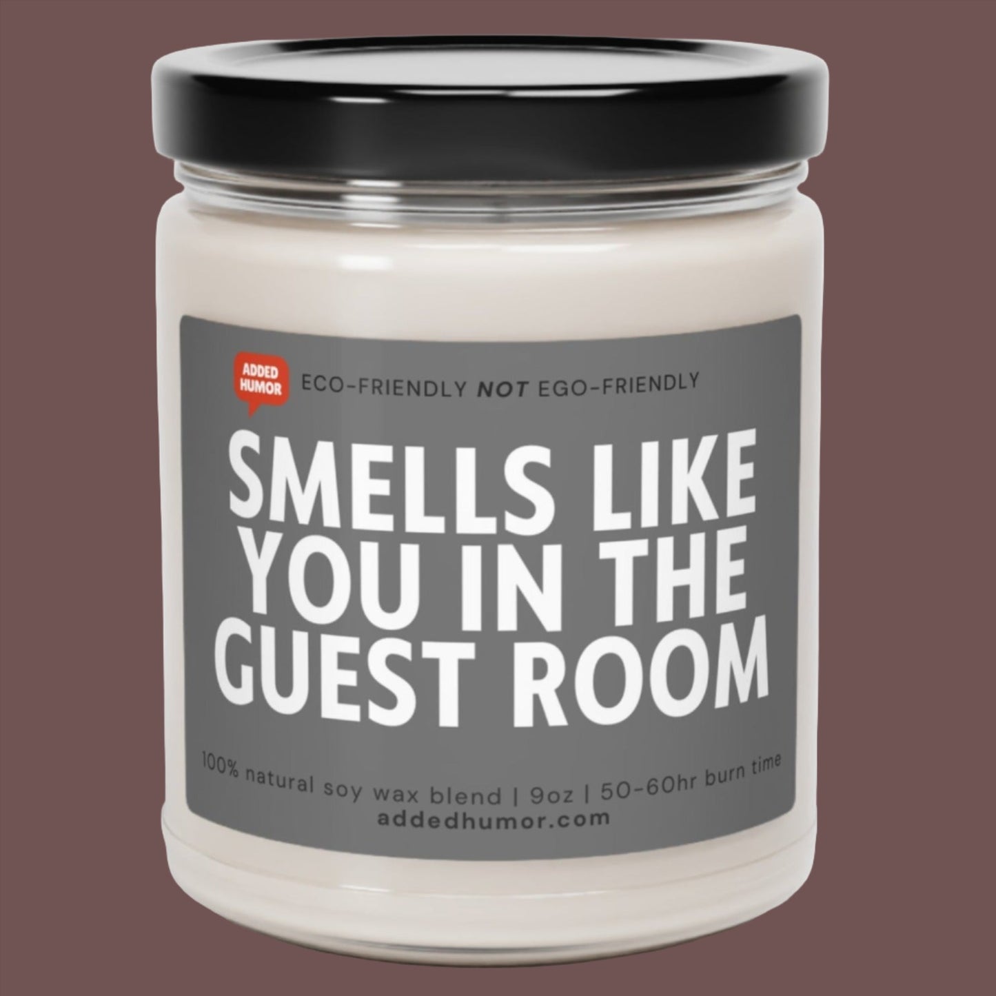 Smells Like You In The Guest Room Scented Soy Funny Candle