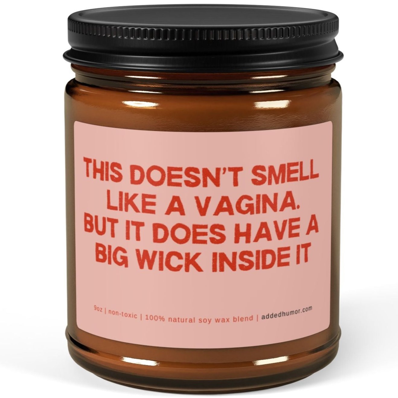 This Doesn't Smell Like A Vagina But It Does Have A Big Wick Inside It 9oz Soy Wax Candle