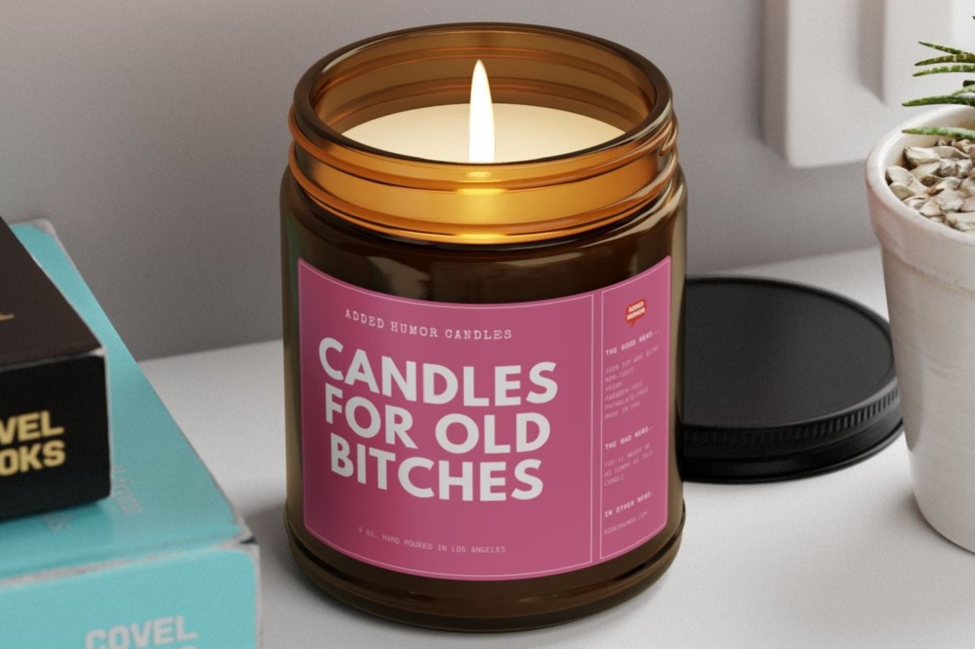 Candles for Old Bitches 9oz Soy Wax Funny Candle