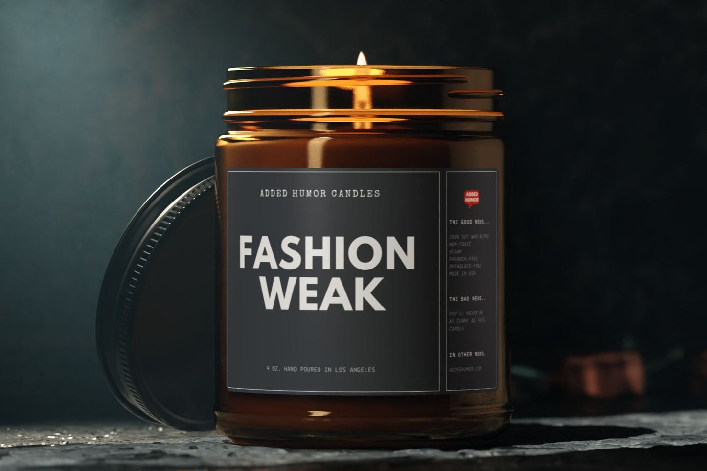 Fashion Weak 9oz Soy Wax Funny Candle